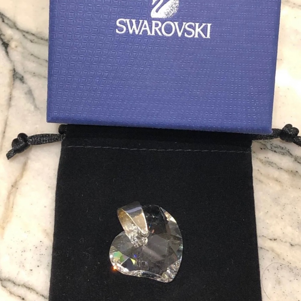 Swarovski Large Crystal Heart Pendant